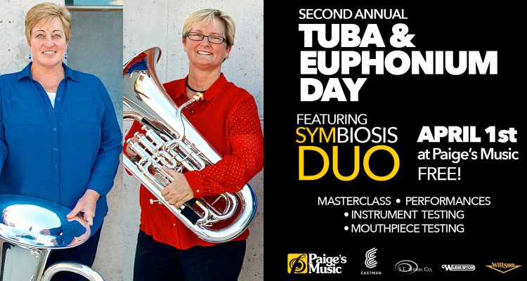 Second Annual Tuba & Euphonium Day at Paige’s Music