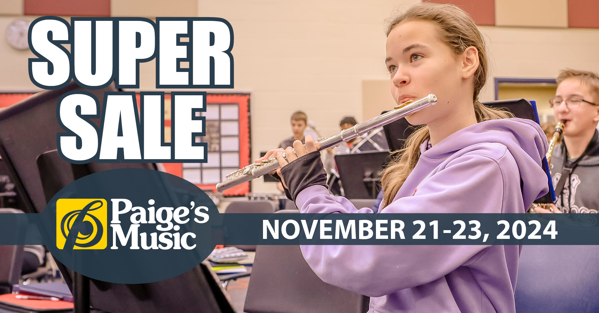 2024 November SuperSale at Paige’s Music Paige's Music News about